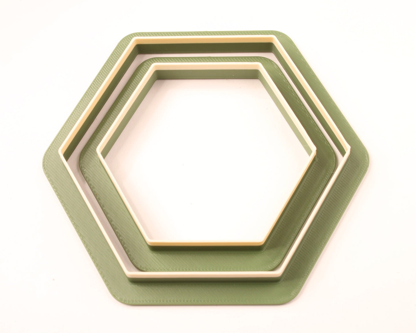Hexagon udstikker til keramik