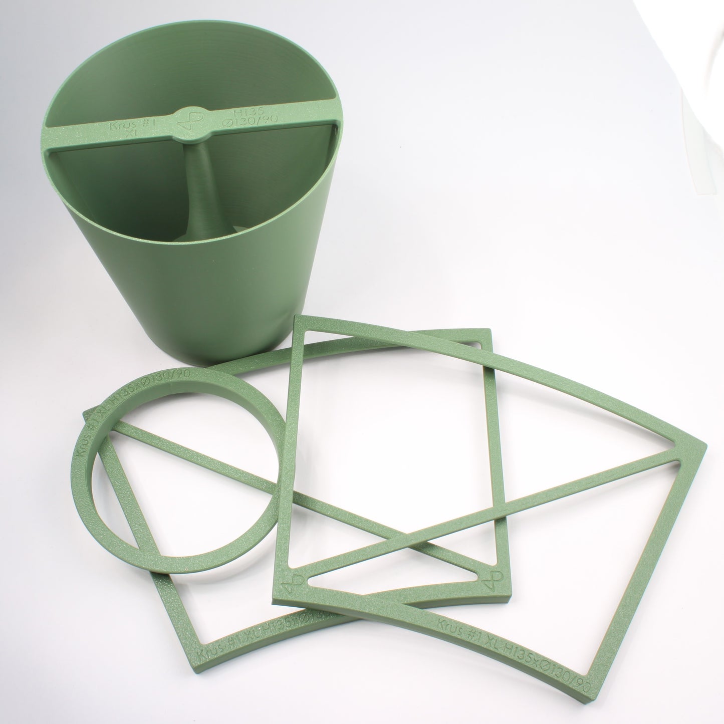 Krus #1 pladeteknik – detalje af form