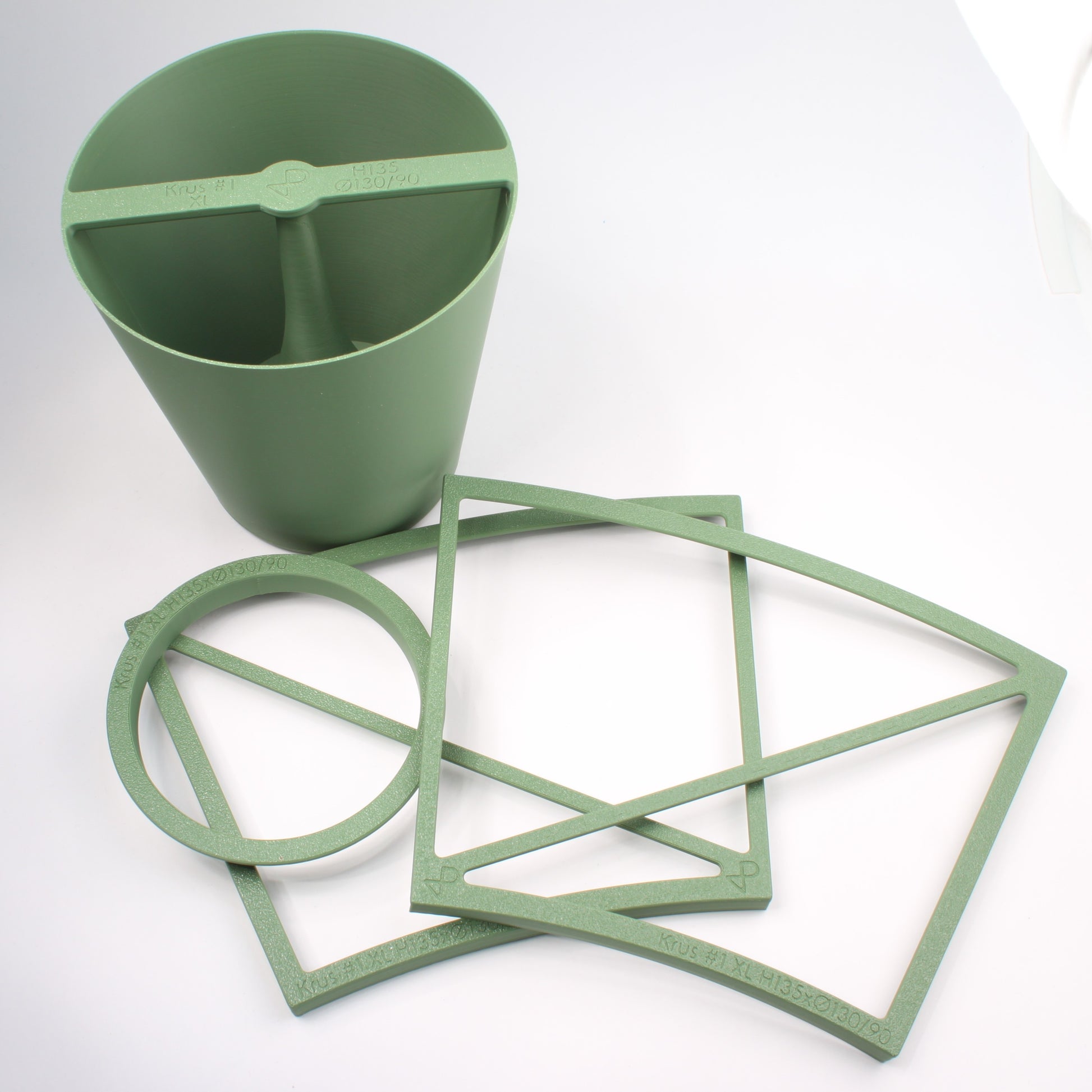 Krus #1 pladeteknik – detalje af form