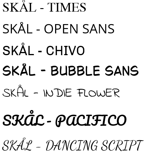 SKÅL preview